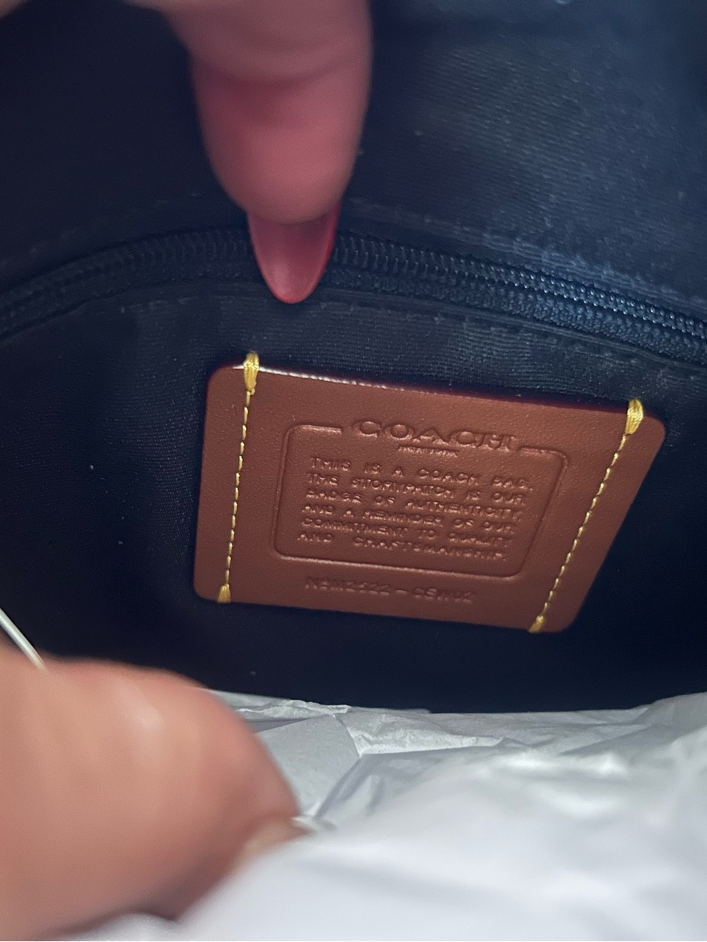 Coach Rowan large satchel bag - Picture 3 of 7